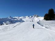 Discesa tra Leist e Panüöl