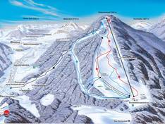 Mappa delle piste Götschen - Bischofswiesen