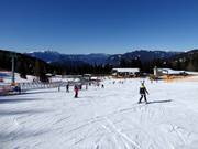 Tappeto magico e piste facili presso la Kanzelhöhe