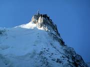 La stazione a monte dell'Aiguille du Midi