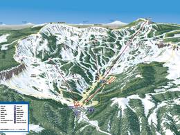 Mappa delle piste Wenatchee - Mission Ridge