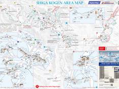 Mappa delle piste Shigakogen Mountain Resort