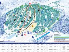Mappa delle piste Mont Farlagne