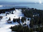 Vista sulla pista facile Paradise