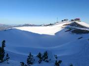Lago di accumulo per l'innevamento sulla cima della Steinplatte