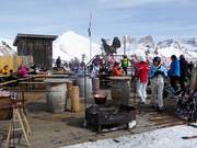 Al Zedron alla stazione a monte Col de Valvacin
