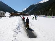 Area di esercitazione con tappeto mobile presso Bunderishka Polyana