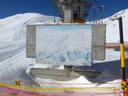 Mappa delle piste nell’area sciistica Minschuns