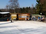 Chiosco presso la stazione a valle