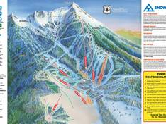 Mappa delle piste Arizona Snowbowl