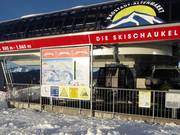 Tabellone informativo presso la Hochbifangbahn