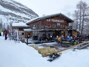 Le Trifollet sulla discesa verso La Daille (Val d'Isère)