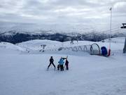 Pista pratica con tappeto al Hangurstoppen