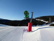 Cannoni da neve ad alte prestazioni nell’area sciistica Les Angles