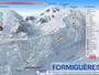 Mappa delle piste Formiguères