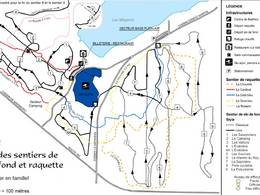 Mappa delle piste Baie des Sables