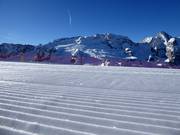 Ottima preparazione delle piste ad Arabba