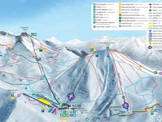 Mappa delle piste Luz Ardiden