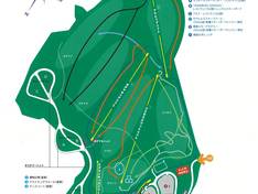 Mappa delle piste Moya Hills