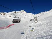 Contrabbandieri - 4pers.| Seggiovia ad alta velocità (ad agganciamento automatico) con cupole di protezione