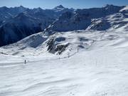 Itinerario sciistico estremo Abondance dal Roc d'Orzival