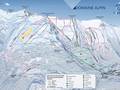 Mappa delle piste Les Karellis