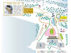 Mappa delle piste Urabandai Kogen
