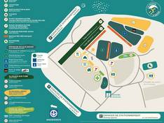 Mappa delle piste Pente à Neige - Montréal