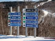 Segnaletica delle piste