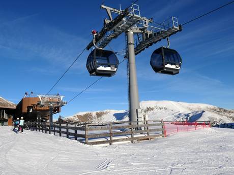 Alpi Sarentine: Dimensione dei comprensori sciistici – Dimensione Merano 2000