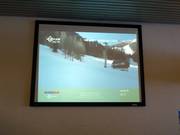 Webcam sul comprensorio sciistico nell'edificio della stazione a valle