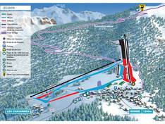 Mappa delle piste Romme - Nancy-sur-Cluses