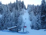 Gryonne - Skilift con T-bar/ancora