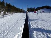 Tappeto mobile al Tandådalstorget Skidland