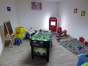 Sala giochi sull'Alp Trida Sattel nel ristorante Sattel