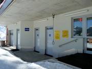 Servizi igienici curati in molte stazioni degli impianti di risalita