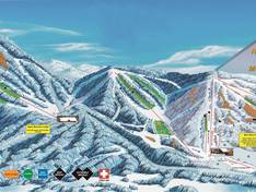 Mappa delle piste Titus Mountain