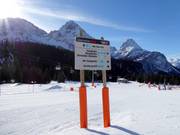 Segnaletica chiara nei punti importanti