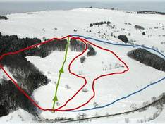 Mappa delle piste Zuckerfeld