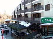 Il Grill sulla pista a valle verso Folgàrida