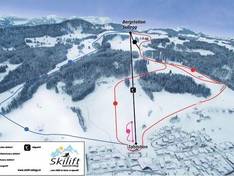 Mappa delle piste Sollegg - Appenzell