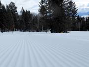 Pista preparata nell’area sciistica Jackson Hole