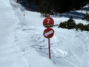 Segnaletica classica delle piste
