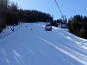 Discesa a valle nera