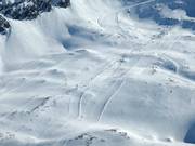 Piste presso la Goldbergbahn 2 e presso lo skilift Kreuzkogellift