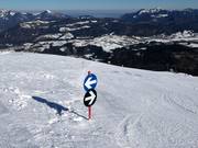 Segnaletica chiara delle piste