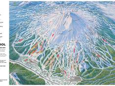 Mappa delle piste Mt. Bachelor