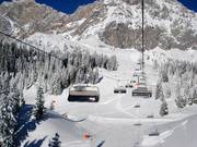 Gaistal - 6pers.| Seggiovia ad alta velocità (ad agganc. autom.) con cupola di prot. e riscald. sedile