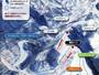 Mappa delle piste Seki Onsen