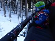 Sicurezza per bambini alla seggiovia a 6 posti Wastenegg